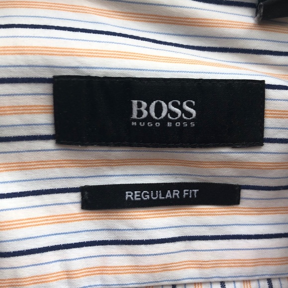 Hugo Boss collared dress shirt size 16 - Picture 1 of 4